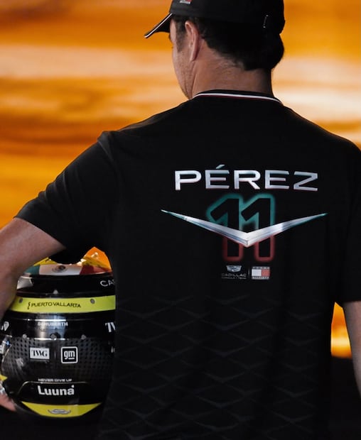 Jersey de Checo Pérez. Foto: Instagram @tommyhilfiger