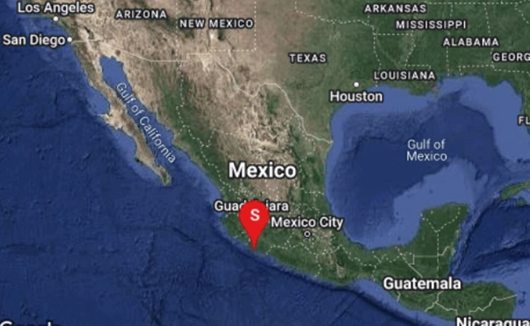 Se registra réplica de 5.5 de sismo en Coalcoman, Michoacán