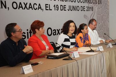 Cué entregó armas usadas en Nochixtlán, asegura comisión