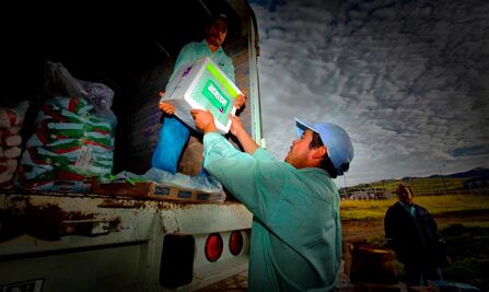 Localidades incomunicadas en Hidalgo cuentan con abasto: Diconsa
