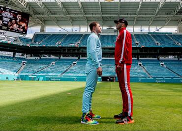 "Canelo" Álvarez hará historia en el estadio Hard Rock de los Dolphins de Miami