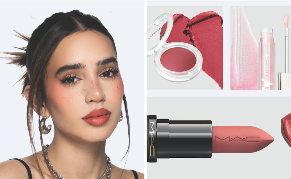 Rosas suaves y luminosos para un maquillaje fresco y versátil. Foto: Cortesía Mercado Libre