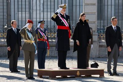 La princesa Leonor da un nuevo paso al frente con su estreno en la Pascua Militar española