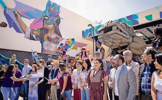 Brugada inaugura la Utopía Mixiuhca en Iztacalco