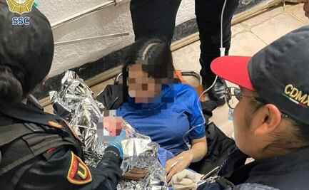 Mujer da a luz en Línea 2 del Metro; ambos ya fueron trasladados al hospital