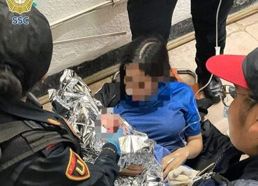 Mujer da a luz en Línea 2 del Metro; ambos ya fueron trasladados al hospital