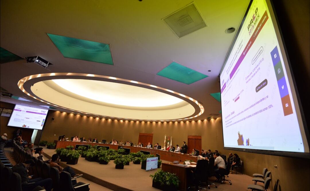 El Consejo General del IEEM Foto: Archivo/EL UNIVERSAL 