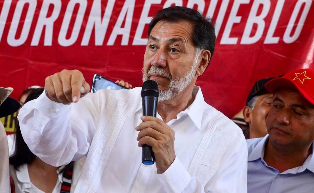 Fernández Noroña también hizo un llamado a los otros contendientes para ser honestos con la presentación de un desglose de gastos puntuales. Foto: EL UNIVERSAL