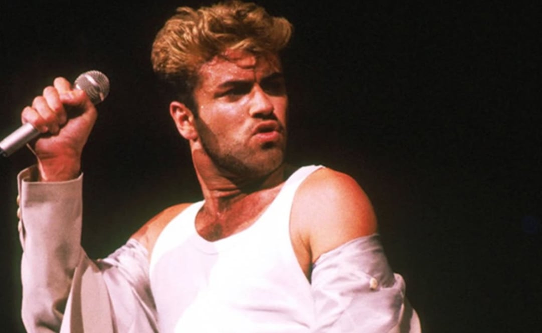 El cantante y compositor George Michael en Osaka, Japán en el 23 de febrero en 1988. Foto: Instagram oficial.