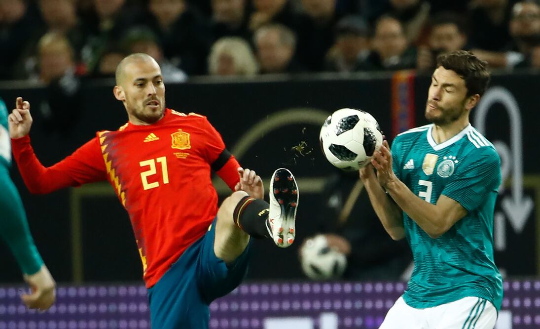 AFP. David Silva en el duelo ante Alemania