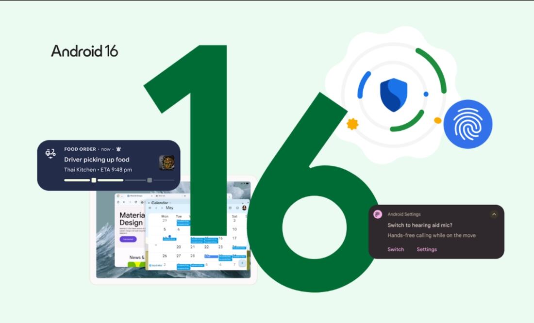 Google lanza Android 16. Imagen: Google