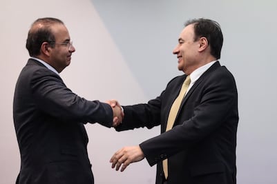 Alfonso Durazo recibe la CNS