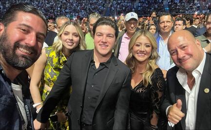 Canelo Álvarez reunió a diversos rostros políticos en su pelea ante John Ryder en Guadalajara