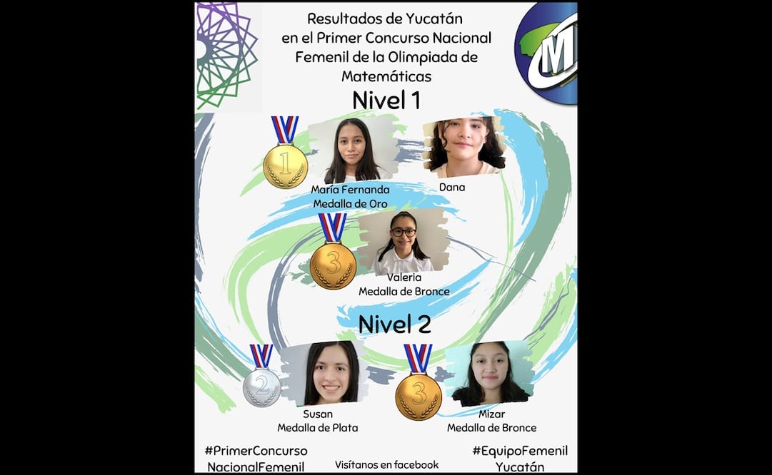 Foto: Facebook Olimpiada Mexicana de Matemáticas Yucatán