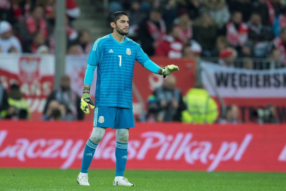 Imago7. José de Jesús Corona en un juego con la Selección Mexicana 