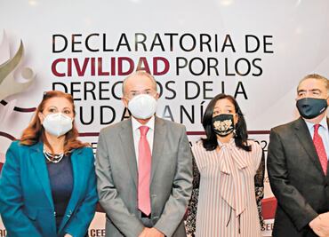 Acuerdan cuidar la democracia en San Luis Potosí