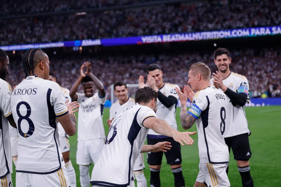 Despedida de Toni Kroos en el Estadio Santiago Bernabéu - Foto: EFE