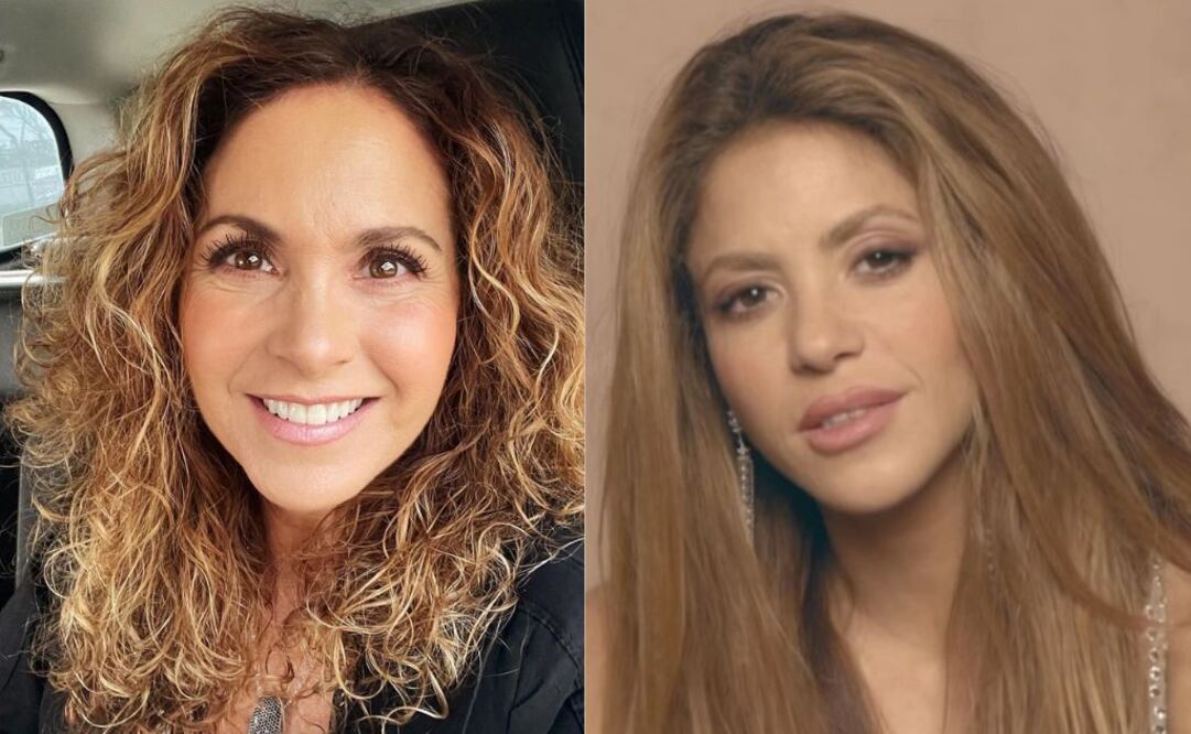 Lucero y Shakira. Fuente: Instagram @shakira y @lucero