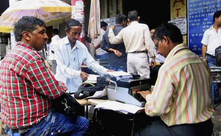 Máquinas de escribir persisten en India