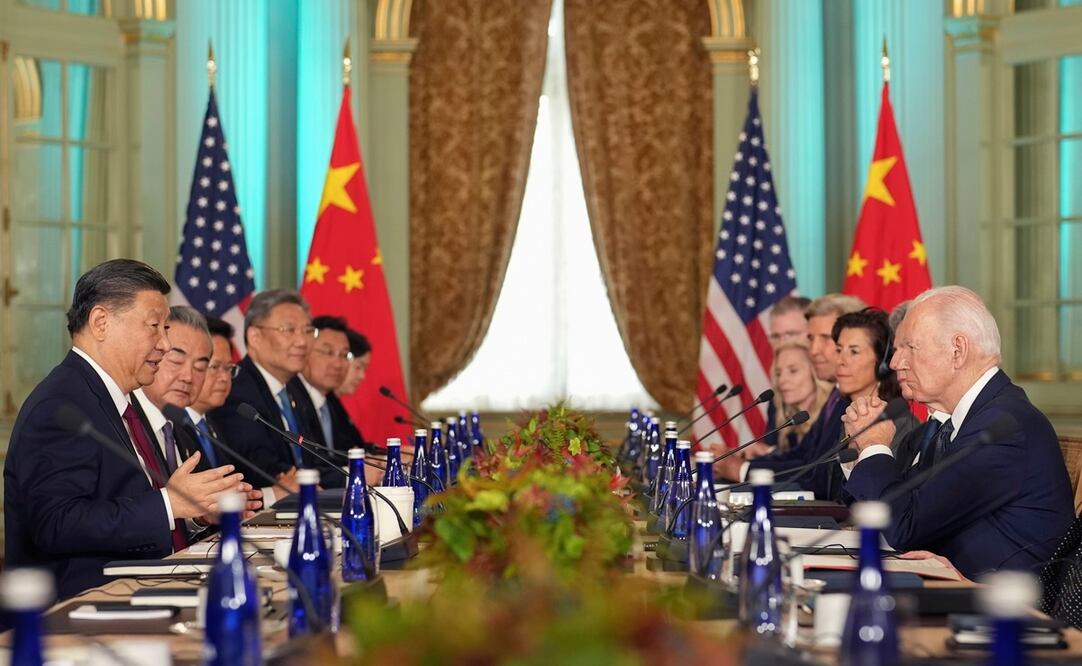 El presidente chino Xi Jinping se comprometió en noviembre del año pasado, durante una reunión con su par Joe Biden, a frenar el comercio de precursores químicos del fentanilo. Foto: AP