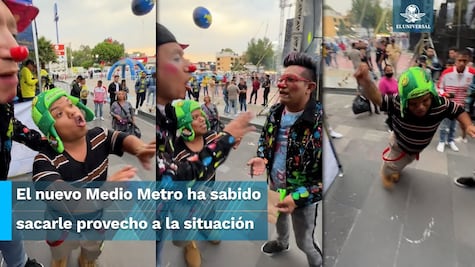 Nuevo Medio Metro se burla de malos tratos que recibe el personaje original de su mánager