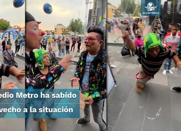 Nuevo Medio Metro se burla de malos tratos que recibe el personaje original de su mánager