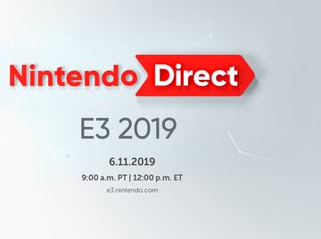 Conoce los detalles de Nintendo Direct del E3 2019