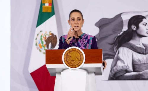 "Más que descarrilamiento, se movió", señala Sheinbaum sobre el Tren Interoceánico; se revisan causas, asegura