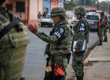 Envían 600 elementos de la Guardia Nacional a municipio de San Luis Potosí