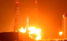Cohete de Blue Origin explota en plataforma de lanzamiento durante prueba; Bezos ve un "día muy duro"