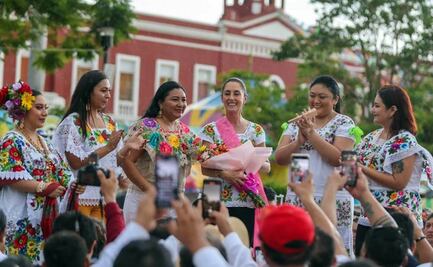 "Con la 4T también hay transformación para las mujeres": Sheinbaum destaca trayectoria de Elvia Carrillo Puerto