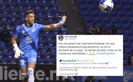 Vikonis explota contra el Puebla por burlarse de Cruz Azul