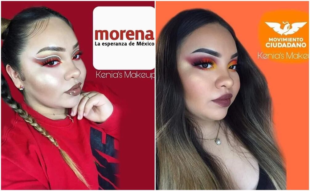 Estas propuestas también causaron revuelo en redes sociales. Fotos: Facebook @keniasmakeup