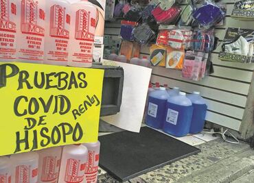 Ofrecen pruebas de Covid-19 hasta en puestos del Centro de la CDMX pese a advertencias