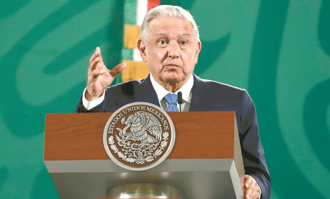 El INE ordenó la edición del material de la conferencia matutina del Presidente que se realizó el 19 de julio pasado. Foto: BERENICE FREGOSO. EL UNIVERSAL