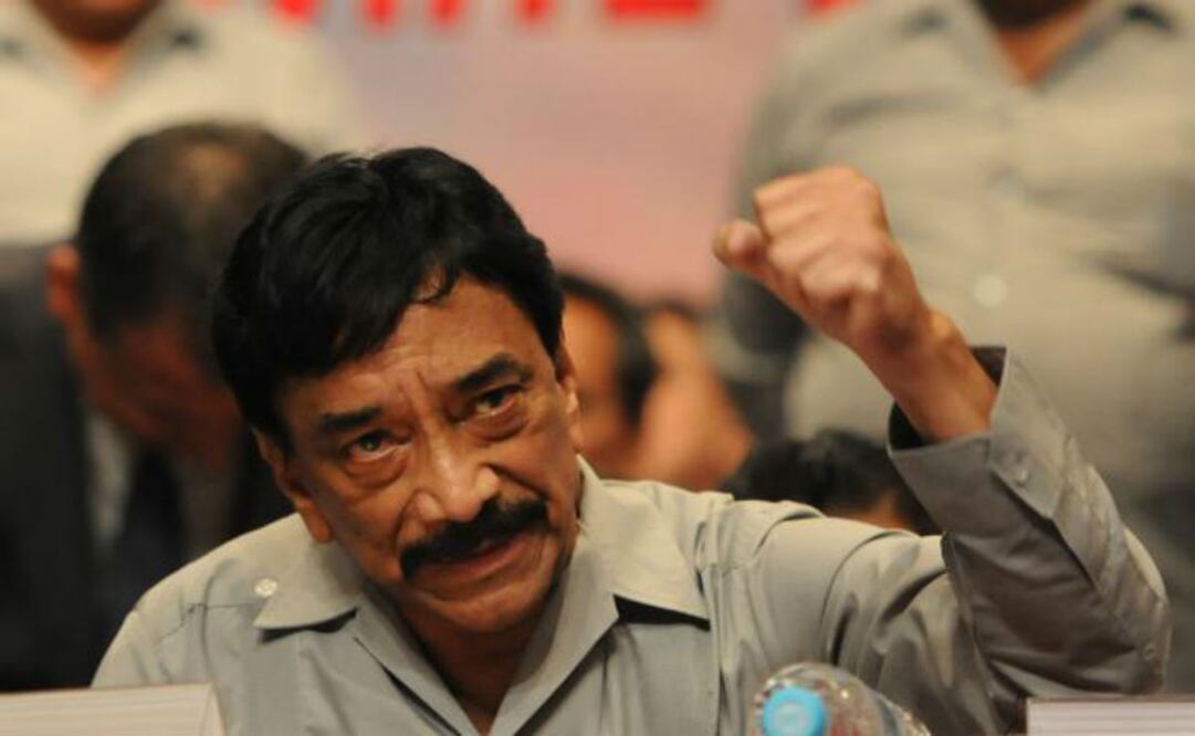 Víctor Flores Morales, líder del STFRM. Foto: Archivo