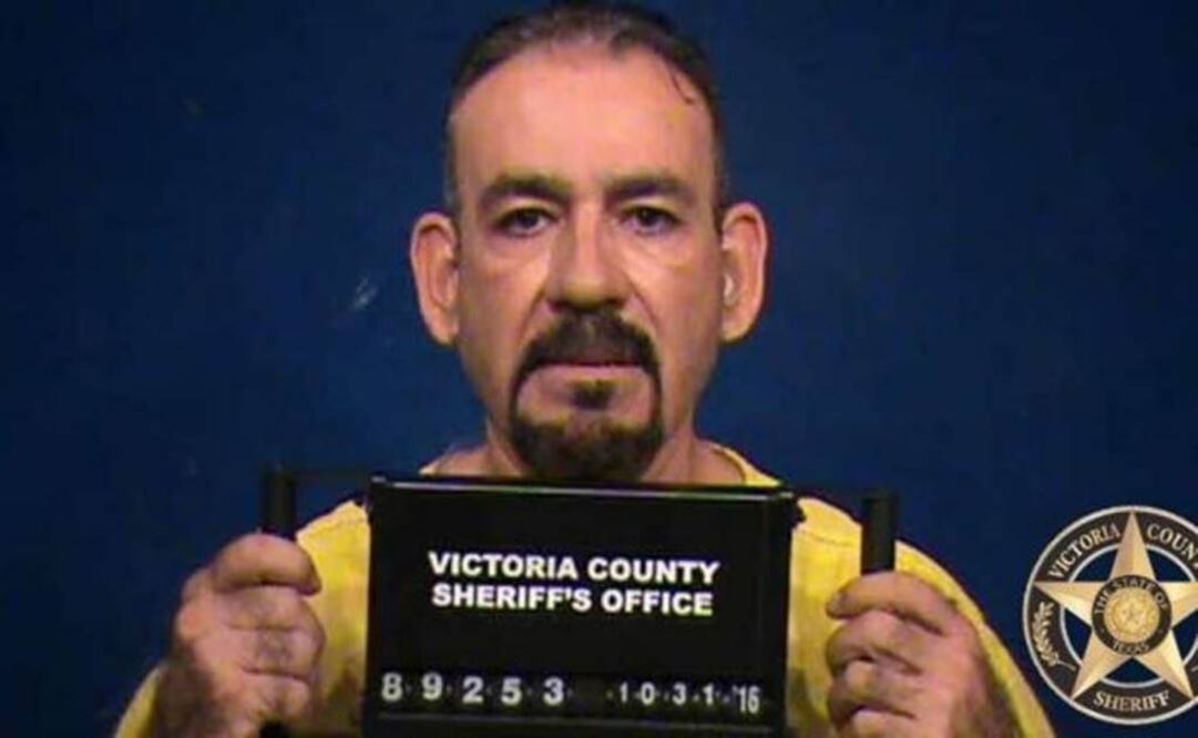 Rogelio Homero Flores was arrested Monday in Victoria as he headed south toward Mexico on U.S. Highway 59