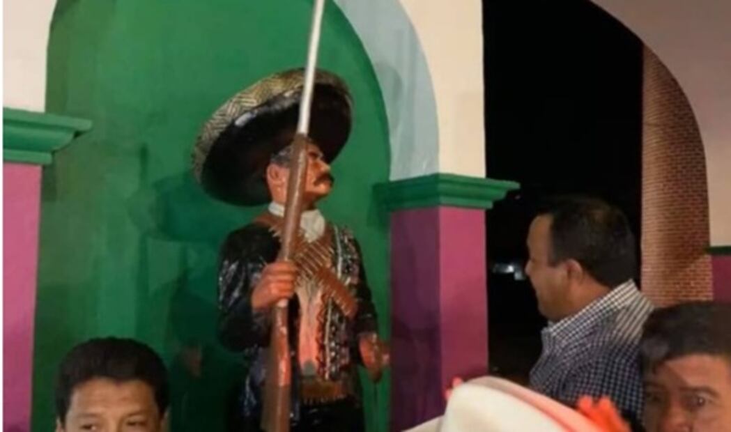 Roban estatua de Emiliano Zapata en Ciudad Ayala y alcalde se indigna