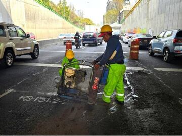 En tres meses, se han reparado más de 40 mil baches en CDMX, aseguran autoridades; reforzarán programa Bachetón 2025