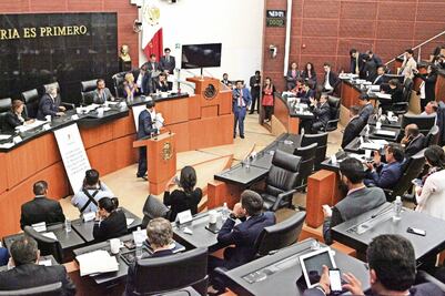 14 senadores de la oposición impiden sean públicas 3de3