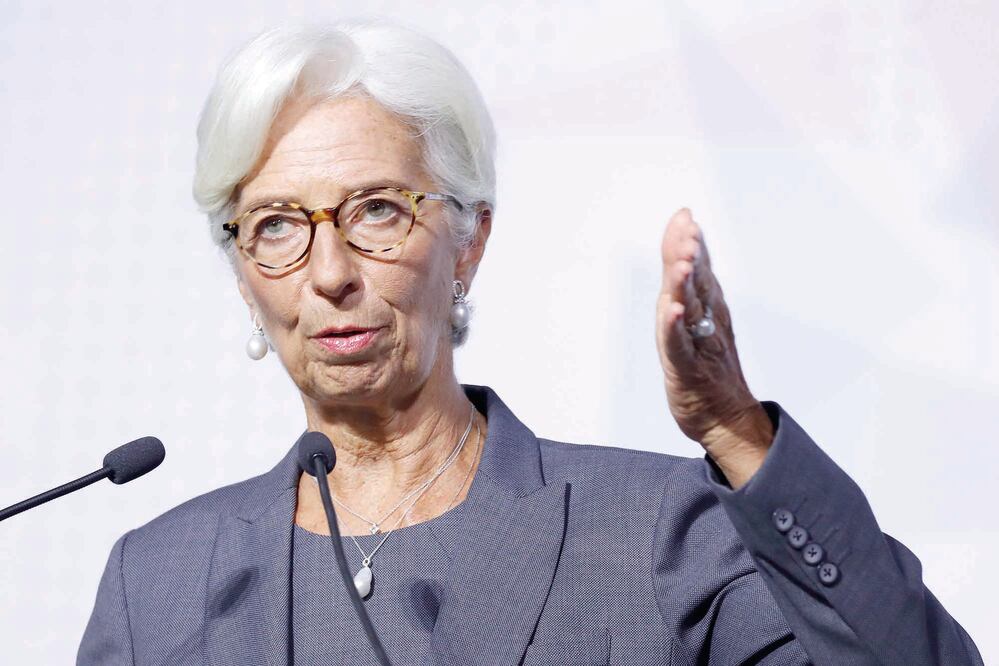 Christine Lagarde, directora gerente del Fondo Monetario Internacional. Foto: Archivo