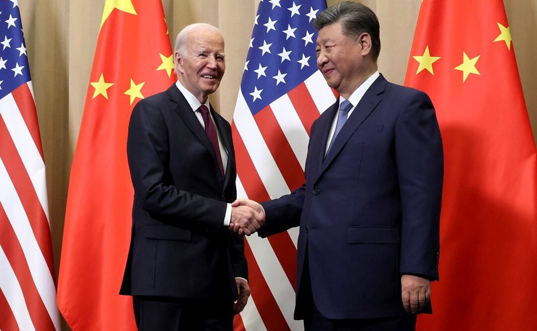 Última reunión de los presidentes Joe Biden y Xi Jinping antes de que Trump asuma el poder. Foto: AP