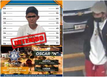 Arrestan a sujeto por robar con violencia un Oxxo en Zumpango, Estado de México