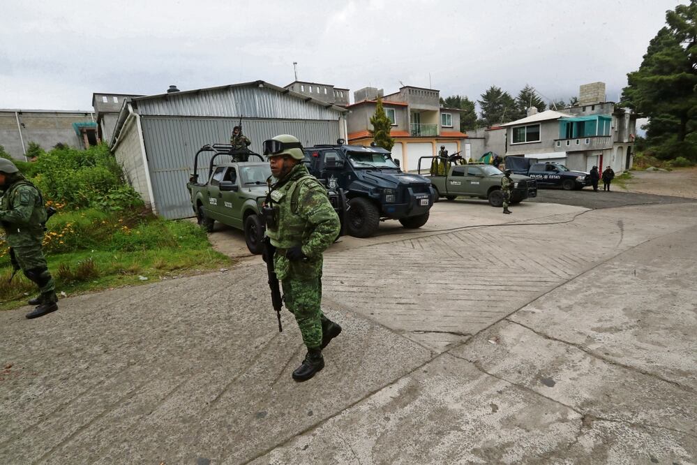 El Ejército, la Guardia Nacional así como policía estatal ha reforzado la presencia para combatir a los criminales. Foto: Jorge Alvarado / EL UNIVERSAL