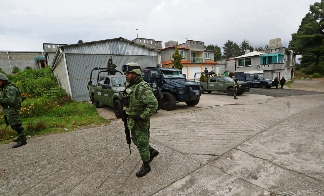 El Ejército, la Guardia Nacional así como policía estatal ha reforzado la presencia para combatir a los criminales. Foto: Jorge Alvarado / EL UNIVERSAL
