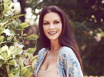 Catherine Zeta-Jones se mostró al natural sin una gota de maquillaje y conquistó las redes