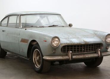 Encuentran Ferrari intacto en garage de California