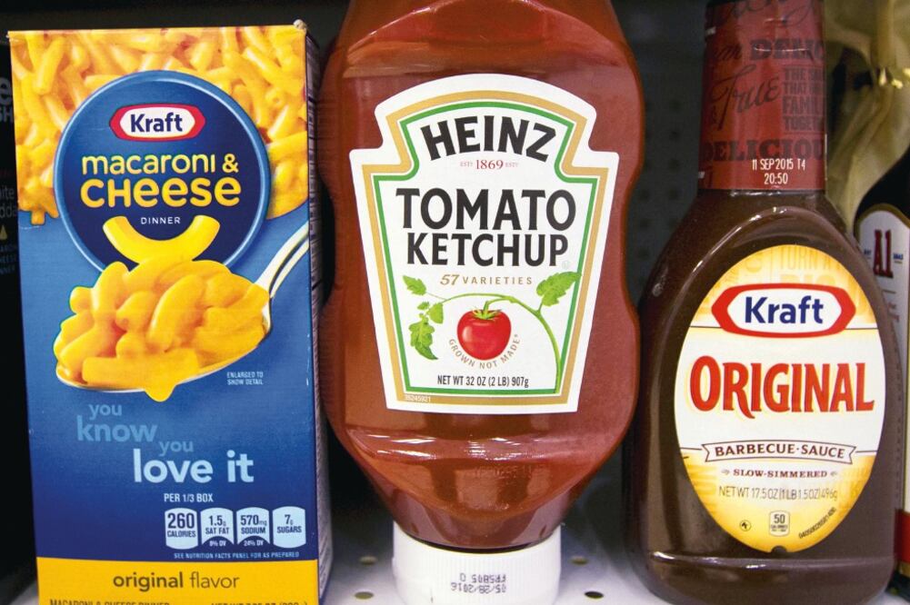 La fusión integraría a la mayonesa Hellmann’s, los helados Ben & Jerry’s y las sopas Knorr a una cartera de productos que incluye la catsup Heinz, entre otros. (BRENDAN MCDERMID. REUTERS)