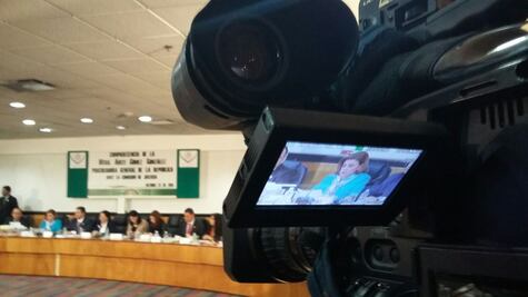 Inicia comparecencia Arely Gómez ante comisiones