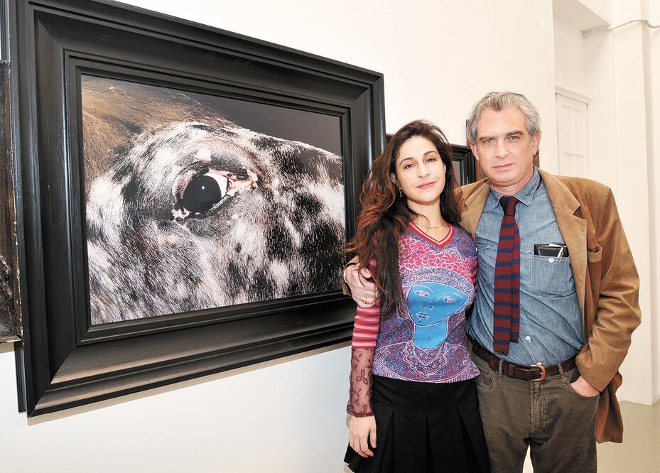 Tihui Gutiérrez con Claudio Isaac